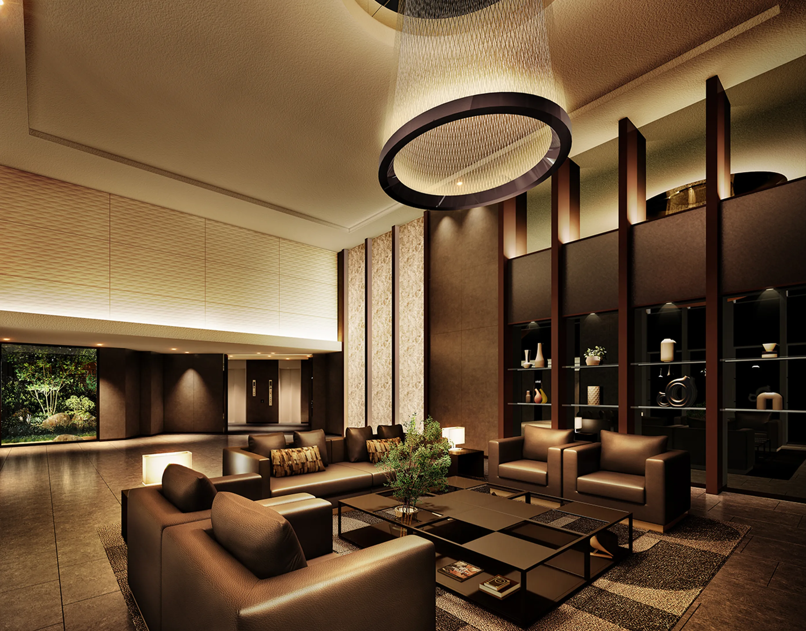 エントランスホール完成予想CG