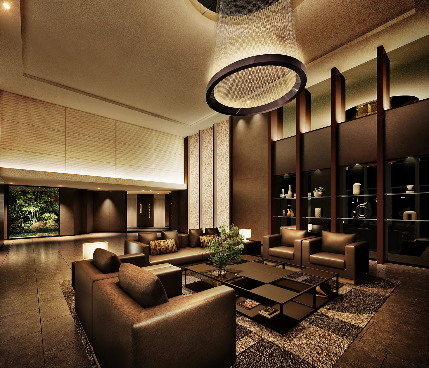 エントランスホール完成予想CG