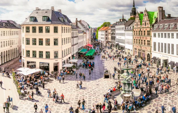 コペンハーゲンの街並み